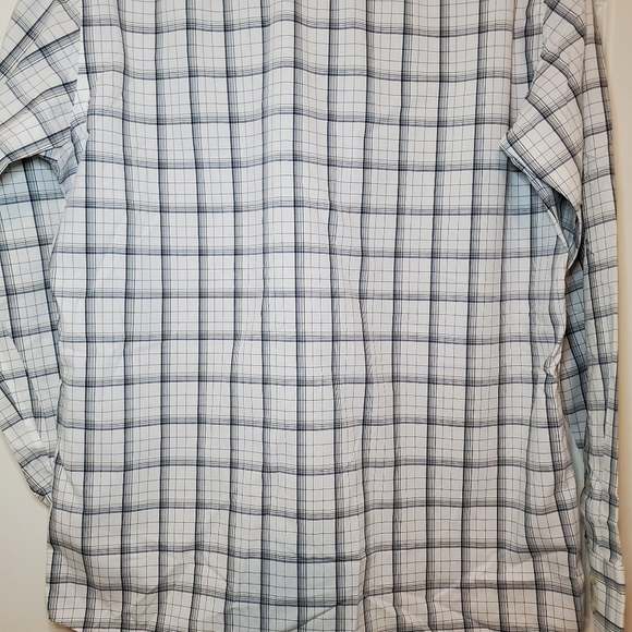 Banana Republic Men's Medium Non-Iron Classic Fit Shirt Long Sleeve 100% Cotton  - Picture 7 of 10